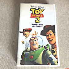 TOY STORY 2 - WOODY E BUZZ ALLA RISCOSSA - VHS - Originale Disney - 1999