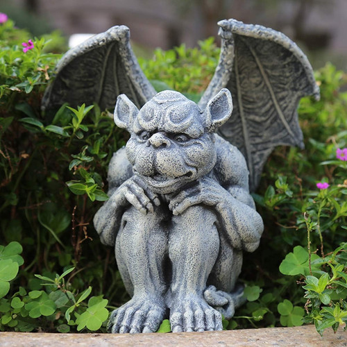 Statua gargoyle guardiano del - statua,