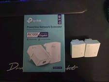 Tp-Link Powerline Av1000 Kit 2Pz 1P Gigabit 1000Mbps Powerline TL-PA7017 KIT