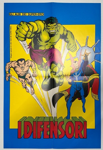 Poster gli albi dei supereroi - albi,