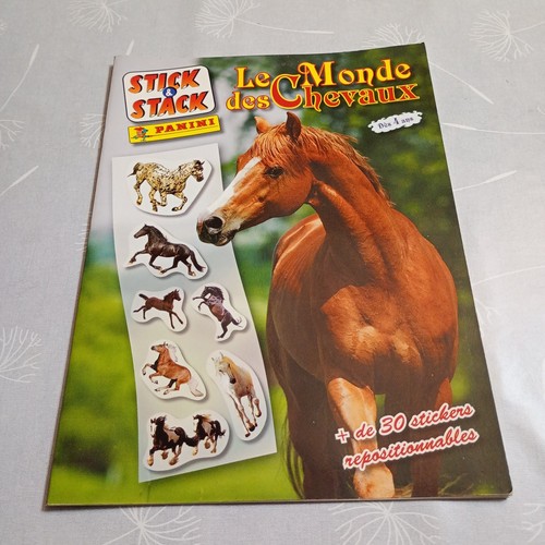Panini album stick and - and, stack