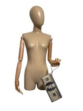 Vtg Moschino Green Dollar Bill