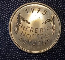 1975 SVIZZERA - MONETA COMMEMORATIVA 5 FRANCHI - TUTELA DEI MONUMENTI