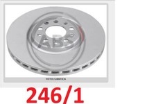 17857 COPPIA DISCHI FRENO ANTERIORE ø 330mm ALFA 159 BRERA GIULIETTA SPIDER