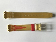 SWATCH 12mm-ALZ103 Moscow 1980 -13,5-17,5cm circonferenza braccio-lady-orologi-bracciale-oro