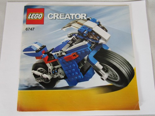 Lego creator 6747 - lego, manuale