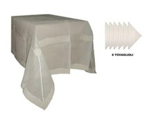 SET TOVAGLIA COPRITAVOLO 180 X