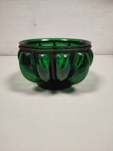 Vaso vetro verde anni - vaso,