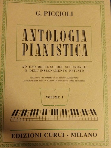 Piccioli antologia - piccioli,