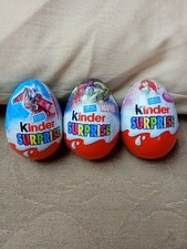 X3 Rare Uova Sorpresa Kinder