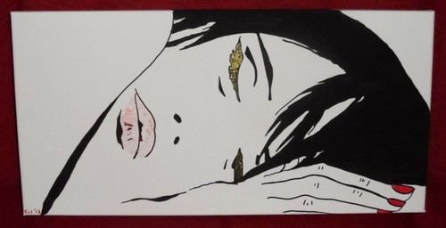 Quadro moderno popart 60x30 - ,