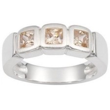 Anello donna gioiello fossile