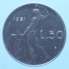 REPUBBLICA ITALIANA 50 LIRE