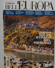 RIVISTA BELL'EUROPA GERMANIA RIESLING MUSEO NIMES MANCHESTER HEMINGWAY WELLES