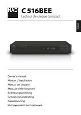 Manuale di istruzioni Operation Instructions per NAD C 516 BEE in French