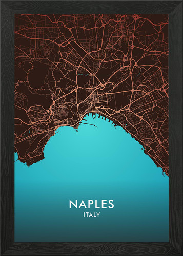 Mappa della città - , napoli