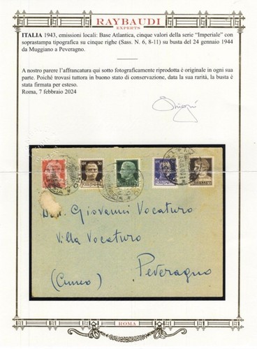 1943 italia emissioni locali - italia,