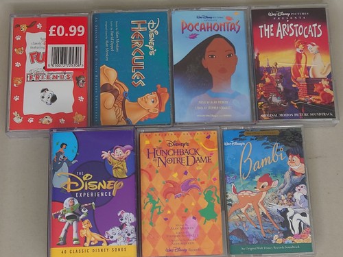 Disney cassette tape bundle - cassette,