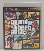 Grand Theft Auto V 5 Ps3 Playstation 3 GTA Completo manuale e mappa