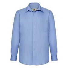 CAMICIA AZZURRA MANICA LUNGA