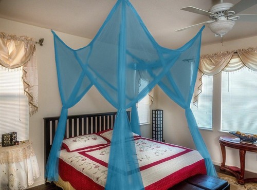 Tende rete baldacchino - , letto