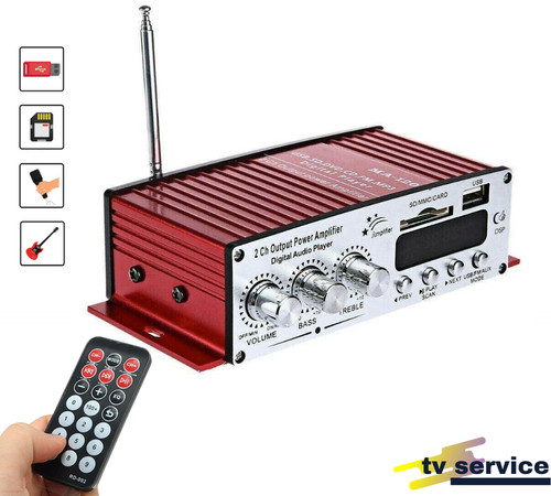 Amplificatore audio usb mp3 - usb,