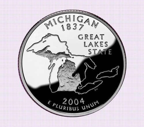 Quarto dollaro michigan - dollaro,