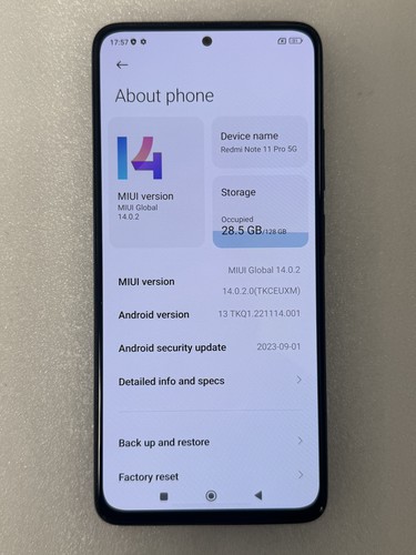 Xiaomi redmi note pro 5g - redmi,