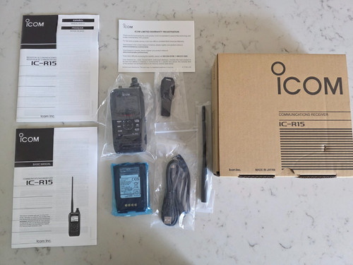 Icom r15 - icom, ic-r15