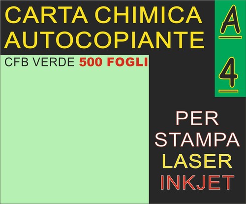500 carta verde chimica - 500, di