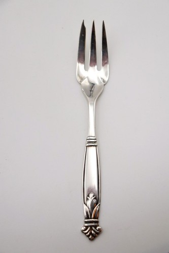 Antik silber gabel - antik,