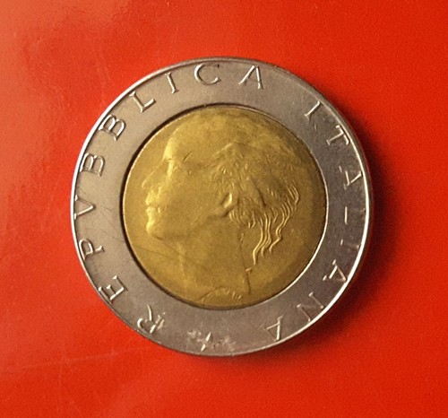 500 lire 1990 - 500, firma