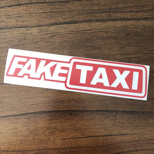 Faketaxi decal vinyl die cut - faketaxi,
