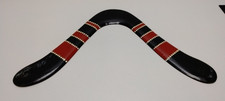 Hand Painted Wooden Boomerang
