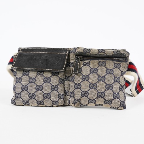 Gucci borsa cintura tela - gg,