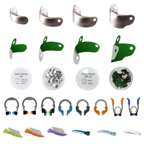 Fasce matrice dentale anello - a,