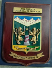Crest Accademia Guardia di Finanza 116° corso " DOBREJ IV "