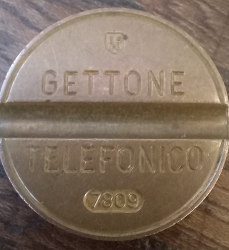 Gettone telefonico raro esm - gettone,