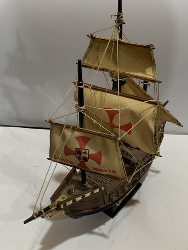 Vintage novelty ship santa - ship,
