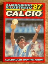 Almanacco ILLUSTRATO DEL CALCIO 87 PANINI calciatori MARADONA figurine 1987 NEW