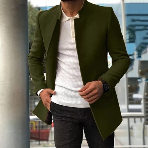 Cappotto uomo verde - uomo,