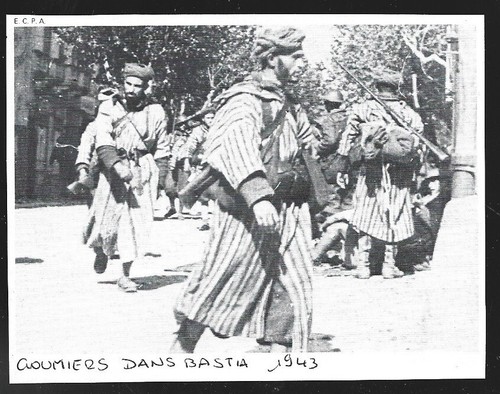 1973 goumiers dans bastia - ,