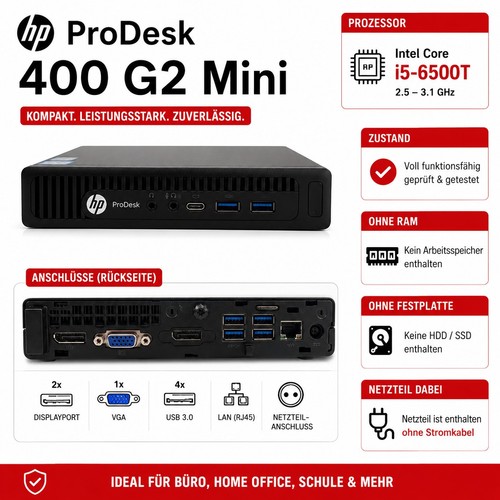 Prodesk 400 mini - hp,