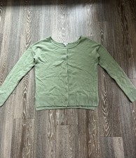 Maglione Cuyana verde cashmere