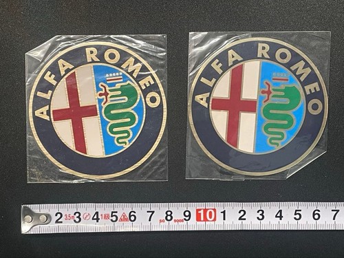 Alfa romeo emblem sticker set - romeo,