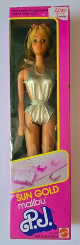 Barbie sun gold - barbie, malibu