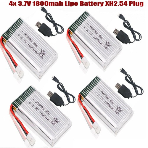Batteria lipo 7v 1800mah - 4x,
