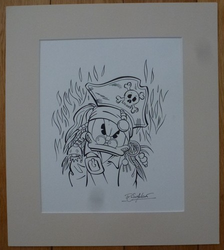 Dessin original encre chine - original,