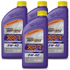 4LT Olio Motore Sintetico Royal Purple 5W40 XPR Racing Alte Prestazioni 