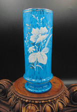 Vaso vetro artistico floreale